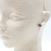 SWAROVSKI スワロフスキー ピアス 5660797 Birthstone アクセサリー 誕生石 2月 パープル レディース