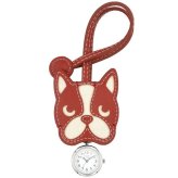フレブルハングウォッチ ストラップ時計 定形外 送料無料 N02925A-6 フレンチブルドック イヌ 犬 バッグチャーム キーホルダー アクセサリー ウォッチ クオーツ時計 かわいい レディース 学生