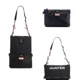 ハンター ショルダーバッグ トートバッグ HUNTER トラベル マルチファンクション サコッシュ 軽量 撥水 旅行 2WAY UBX7124NRS