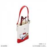 メガネケース ハローキティ フラット スリム おしゃれ キャラクター サンリオ グッズ かわいい 眼鏡ケース 合皮 マグネット式 ハードタイプ メガネ入れ 軽量 持ち運び 携帯用 レディース キッズ ギフト プレゼント サンリオ正規ライセンス品