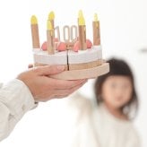 dou? Make a wish | ケーキ ろうそく おもちゃ 玩具 知育 木製 木のおもちゃ おままごと ごっこ遊び お店屋さん ケーキ屋さん パズル ナンバーピック