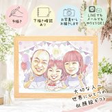 贈り物 誕生日 似顔絵 プレゼント ギフト 名入れ 手描き 誕生日 記念日 バースデー お祝い パートナー 家族 子供 友達 下書き確認 修正無料 名入れ 実績多数 そっくり かわいい 一生もの バースデー 記念 サプライズ 思い出 大量注文 米寿祝い ホワイトデー メモリアル ブライダルギフト キレイ ウェディングギフト 結婚祝い 感謝 卒寿祝い バレンタインデー