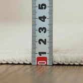 ラグ カーペット トラム アイボリー ベージュ 130×190 綿混 コットン 洗濯機OK HOT対応 床暖房対応 防ダニ抗菌 防臭 リビング グ HOT対応・床暖房対応 防ダニ
