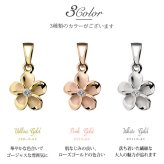 ゴールド ネックレス ハワイアンジュエリー ネックレス ホワイトゴールド ネックレス プルメリア 14K K14ホワイトゴールド ダイヤモンド ジルコニア K10 10Kあずきチェーン太0.7mm ギフトラッピング可能 彼女 妻 女性 レディース プレゼント ハロウィン 【品番：CG-GP109W】