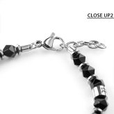 ポリス ブレスレット メンズ ブランド POLICE ストラータ GB0083501 ブラック シルバー アクセサリー