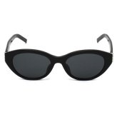 サンローラン サングラス SAINT LAURENT SL M148/F-001 SLM148F-001 ブラック サングラス アジアンフィット メンズ レディース ユニセックス