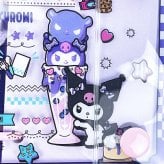 サンリオ クロミ ミニシールバインダーチャーム キーホルダー 文具 Sanrio