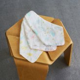 出産祝い D by DADWAY ディーバイダッドウェイ ガーゼおくるみ スワドル ギフトセット M スワンレイク ラベンダー ガーゼハンカチ スターラトル ガラガラ 星 日本製 ダブルガーゼ 117cm 新生児 0歳 赤ちゃん ファーストトイ 男の子 女の子 ベビーシャワー 出産内祝い ギフト