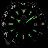 オリエント スポーツ マコ GMT 自動巻き 腕時計 ブランド メンズ ORIENT SPORTS RN-BC0003L アナログ ブルー
