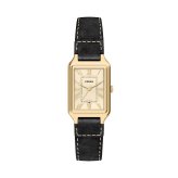 フォッシル FOSSIL 腕時計 レディース RAQUEL デイト アナログ ブラック レザーウォッチ ES5505【2026 新作】
