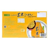 こしひかり玄米ごはん 1.92kg(160g×12食) おくさま印 幸南食糧 国産こしひかり100% 電子レンジ 500Wで1分30秒 #75323 秋の新米・備蓄に最適 こしひかり 玄米ご飯 パックご飯 非常食 備蓄用にも