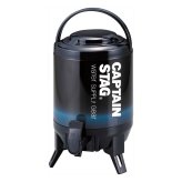 キャプテンスタッグ 最後まで注げる ウォータージャグ3L コップ付き ジャグ 広口 保温保冷両対応 スタンド付き【北海道・沖縄県・離島 配送不可】