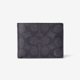 コーチ COACH WALLET ウォレット 923 シグネチャー 二つ折り財布 メンズ 財布