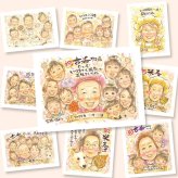 古希のギフトに、特別感のある手描き似顔絵はいかがでしょうか。初めての似顔絵注文でも安心です。 古希祝い 似顔絵 ギフト 手描き 名入れ プレゼント 贈り物 古希 記念 傘寿 長寿 大人数 おじいちゃん おばあちゃん 祖父母 修正無料 下書き確認 名入れ サプライズ 喜ばれる 似てる 実績多数 70歳 古希 長寿祝い 一生もの 感動 ウェディングギフト 百寿祝い 二次会 色紙 感謝 同窓会 還暦祝い