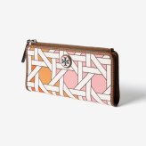 トリーバーチ TORY BURCH Basketweave Small Slim Envelope Wallet バスケットウィーブ スモール スリム エンベロープ ウォレット 175894 長財布 レディース 財布 小物