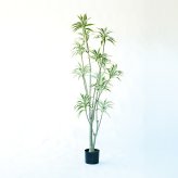 観葉植物 造花 ソングオブジャマイカ BROWN 全高約180cm 大型 フェイクグリーン 高級 本物そっくり リアル おしゃれ スタイリッシュ インテリア 人工観葉植物 アーティフィシャルグリーン モダン オフィス 店舗 ホテル 開店祝い 室内 リビング 玄関 風水 ドラセナ