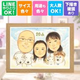 似顔絵 結婚記念日 ギフト プレゼント 手描き 贈り物 名入れ 結婚20周年 お祝い 記念日 結婚記念日 両親 家族 お父さん 夫婦 お母さん 名入れ 修正無料 下書き確認 親孝行 実績多数 かわいい 似てる 20周年 感謝 記念 思い出 米寿祝い 応援 オリジナル 感謝の品 サプライズ 百寿祝い 同窓会 ブライダルギフト 大量注文 喜寿祝い 卒寿祝い 傘寿祝い