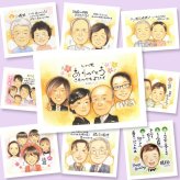 ギフト サンクスボード 似顔絵 プレゼント 手描き 名入れ 贈り物 サンクスボード 婚礼 感謝 披露宴 結婚式 両親 新郎 新婦 親族 下書き確認 修正無料 名入れ 一生もの 宝物 そっくり 親孝行 披露宴 思い出 感謝ボード 婚礼 色紙 白寿祝い オリジナル カラフル お祝いの品 ウェディングギフト 同窓会 闘病中の方への励まし お祝い返し 感激 応援 キレイ
