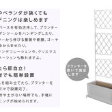 ガーデン エクステリア プランター台付フェンス ハイタイプ アーガイル フェンス ゲート 扉 アイアン ガーデニング 枠 柵 仕切り 目隠し 境目 ベランダ つる 薔薇 バラ 朝顔 園芸 ラティス つるバラ 庭 誘引 屋外 新生活
