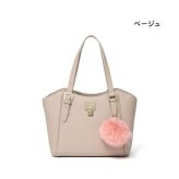 【無料ラッピング】 ピンキーダイアン PinkyDianne ハンドバッグ カラーボール ハンド ファー チャーム つき レディース ブランド 正規品 新品 ギフト プレゼント 人気 おすすめ 誕生日 記念日 クリスマス 送料無料 pdb522704