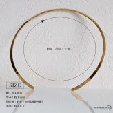 ステンレス チョーカー ネックレス レディース メタルチョーカー シンプル ハワイアンチョーカー ウェーブチョーカー ゴールド 波 ニュアンス 大人 可愛い 存在感 つけっぱなし プチプラ 女性 金属アレルギー対応