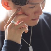 ハワイアンジュエリー リング 刻印 無料 誕生石入れ可 ホワイトジルコニア 6号～29号 26号 シルバー925 太め 幅広 ボリュームリング ギフト対応可 指輪 大きいサイズ BY THE SEA バイザシー 彼女 妻 女性 レディース プレゼント ハロウィン 【品番：SR601】