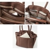 REAIMER バッグ ミニボストンバッグ 通販 ハンドバッグ ショルダーバッグ セレモニーバッグ 2way フェイクレザー 軽量 軽い 小さめボストン 通勤 自立 マチ広 フォーマル オケージョン マイクロバッグ付き MBG26065 高見え レディースバッグ
