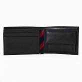 高品質ヨーロッパ輸入モデル トミーヒルフィガー TOMMY HILFIGER 二つ折り財布 小銭入れ付き メンズ レディース JOHNSON MINI CC FLAP COIN ブラック AM0AM00662 002 BLACK ウォレット 折財布 送別会 誕生日 結婚祝い 結婚式 彼氏 息子 夫 男性 名刺入れ 高級 父の日 母の日 即日発送