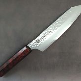 堺孝行「なないろVG10」ワインべっこう色 ダマスカス洋包丁 剣型三徳160mm【在庫アリ】【即納可】