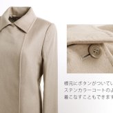 【1点限り】カシミヤ コート ベルト 付き レディース カシミヤ100％ レディース 婦人用 カシミヤ コート カシミア 女性用 カシミア きれいめ フォーマル 裏地 キュプラ グレージュ 冬 20代 30代 ギフト プレゼント 6F (4515-1r)