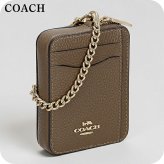 コーチ コインケース コンパクト レディース ブランド COACH Cambodia 6303 IMV2R カーキブラウン
