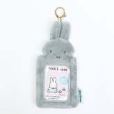 ミッフィー miffy もふもふフォトキーホルダー グレー カードケース 推し活