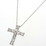 純プラチナ ダイヤモンド ネックレス 0.5ct クロス ペンダント プラチナ Pt999 十字架 ダイヤ ダイヤネックレス 天然ダイヤモンド レディース ジュエリー アクセサリー ギフト プレゼント 妻 彼女 記念日 誕生日