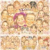 誕生日のお祝いに、特別なお祝いに、特別な笑顔を贈れます。 プレゼント 喜寿祝い 似顔絵 ギフト 贈り物 手描き 名入れ 誕生日 敬老の日 お祝い 長寿 記念日 大人数 ご両親 祖父母 家族 下書き確認 修正無料 名入れ 親孝行 喜ばれる かわいい 似てる 宝物 喜寿祝い 傘寿 77歳 還暦祝い 引っ越し 贈答品 カラフル イラスト 二次会 傘寿祝い メモリアルギフト 感動 結婚祝い 大量注文