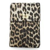 ガニー GANNI 財布 小銭入れ付き 二つ折り財布 B3010041-859 Bou Travel Wallet レディース アーモンドミルク（レオパード）海外正規品