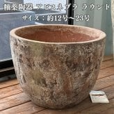 植木鉢 おしゃれ 大型 23号 18号 16号 12号 XL L M S サイズ 鉢カバー KONTON コントン アビス ネブラ ラウンド 丸型 陶器 釉薬 屋外 室内 高級 北欧 モダン ナチュラル 観葉植物用 サボテン 多肉植物 特大 玄関 プランター