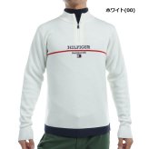 トミーヒルフィガー ゴルフ メンズ フロントロゴ ハーフジップ モックネックセーター TOMMY HILFIGER GOLF THMA472 秋冬モデル お誕生日祝い お祝い 記念品 お父さん 父の日 彼氏 男性 30代 40代 50代 60代  還暦祝い 敬老の日 人気プレゼント プレゼント