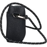 ウィローベイ ショルダーバッグ レディース ブランド WILLOWBAY ラージクロスボディバッグウィズロープ クロスボディ BLACK DENIM