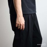 ステンレス 3連リング アンティークリング 英字 メンズリング ゴールド シルバー 指輪 存在感 ヴィンテージ お洒落 かっこいい 大人っぽい プチプラ 男性 金属アレルギー対応