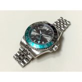 ジーダ ZEEDA デュアルゾーン DUAL-ZONE UNO 腕時計 メンズ 自動巻き GMT DU-SV