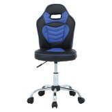 レーシングチェア キッズ用 レッド レッド・ブルー 2色展開 オフィスチェア デスクチェア パソコンチェア 在宅ワーク おしゃれ シンプル 新生活 家具 インテリア 不二貿易