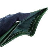 ベリーズヨーク 二つ折り財布 メンズ レディース 本革 イタリアンレザー コンパクト 軽量 牛革 財布 小銭入れ付き ブラック ブラウン グリーン 誕生日 プレゼント ギフト BELLIES YORK 成人 卒業 入学