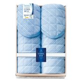 接触冷感 クールフィット 冷感 敷パッド2P 寝具 敷きパッド ひんやりグッズ 夏用寝具【北海道・沖縄県・離島 配送不可】