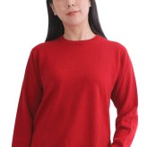 【カシミヤ１００％試験鑑定済】カシミヤ１００％レディース丸首セーター 【ラッピング無料】【メッセージカード無料】母の日 敬老の日 クリスマス 還暦祝い 百貨店 高級 誕生日 記念日 ブランド レディース 30代 40代 50代 60代 70代 80代 90代