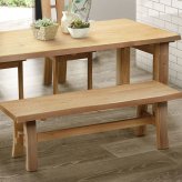 チェア 椅子 ベンチ ダイニングベンチ 120cm 無垢材 単品 2～3人 2～3人掛け 2～3人用 ダイニング イス ー 天板 一枚板 タモ材 タモ 木製 北欧風 北欧 モダン おしゃれ のみ