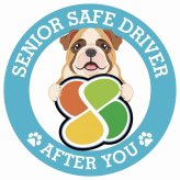 カーサイン 高齢者マーク SENIOR SAFE DRIVER ブルドッグ ステッカー シール 直径13cm 肉球 日本製 車