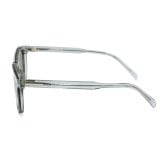 プラダ PRADA サングラス アジアンフィット アイウェア スクエア 0PRA21SF 19T175 55 メンズ レディース ユニセックス アズール(クリア)+ダークグレーフラッシュシルバー