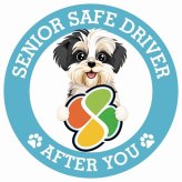 カーサイン 高齢者マーク SENIOR SAFE DRIVER マルックス ステッカー シール 直径13cm 肉球 日本製 車