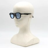 トムフォード TOM FORD サングラス アイウェア アジアンフィット FT1230-D/S 01V 50 ウェリントン型 メンズ レディース ユニセックス ブラック+ブルー