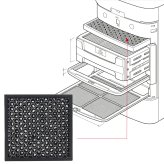 Airdog エアドッグ X3D X3s オゾン除去フィルター 純正 X3用 交換用 活性炭フィルター 空気清浄機 パーツ 部品 消臭 メンテナンス AIR-X3-H5P510